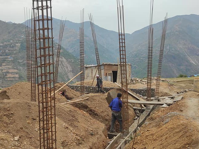 बाँफिकोटमा सहिद स्मृति सभा गृह बन्दै